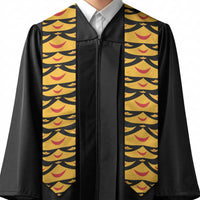 Hawaii Ahu Ula Inspired Graduation Stole Black Version LT05 - Polynesian Pride