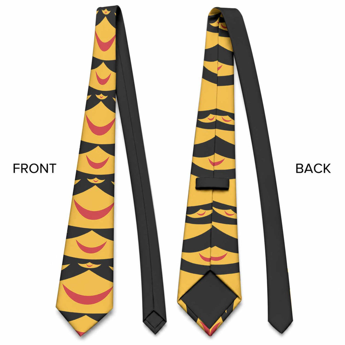 Hawaii Ahu Ula Inspired Neck Tie Black Version LT05 - Polynesian Pride