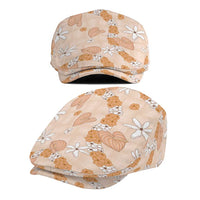 Hawaii Anthurium Tiare Pikake Lei Jeff Hat Alani Lauhala Art Pattern
