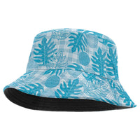 Hawaii Breadfruit Palaka Bucket Hat Polu Maile Lei - Polynesian Pride