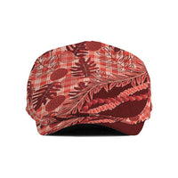 Hawaii Breadfruit Palaka Jeff Hat Ulaula Maile Lei - Polynesian Pride