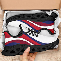 Hawaii Clunky Sneakers Flag-Inspired Curve Style
