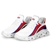 Hawaii Clunky Sneakers Flag-Inspired Curve Style