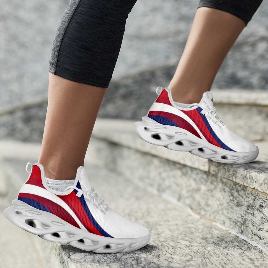 Hawaii Clunky Sneakers Flag-Inspired Curve Style