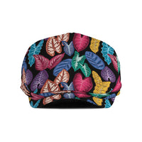 Hawaii Colorful Tropical Leaves Jeff Hat