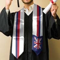 Hawaii Graduation Stole Hawaiian Flag Simple Style
