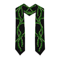 Hawaii Maile Lei Graduation Stole Aloha Black Color LT03 - Polynesian Pride