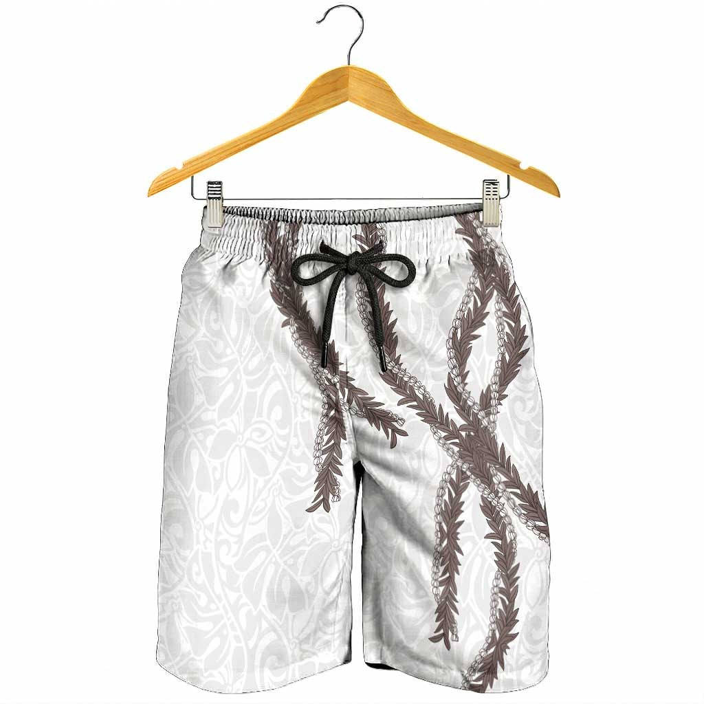 Hawaii Maile Lei Shorts for Men Aloha The Grey Color