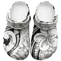 Hawaii Plumeria Lokelani Pikake Lei Clogs Shoes Ele'ele Polynesian Tattoo