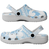 Hawaii Plumeria Lokelani Pikake Lei Clogs Shoes Uliuli Polynesian Tattoo LT9 - Polynesian Pride