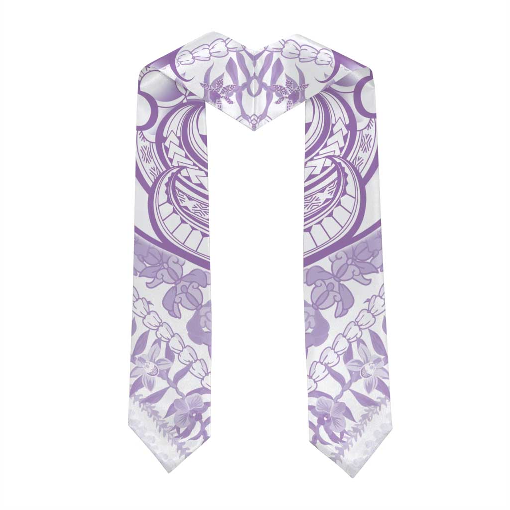 Hawaii Plumeria Lokelani Pikake Lei Graduation Stole Poni Polynesian Tattoo