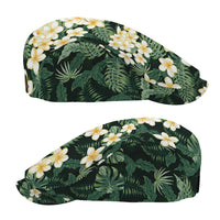 Hawaii Plumeria Tropical Leaves Jeff Hat Monstera Calathea Palm Fronds