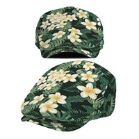 Hawaii Plumeria Tropical Leaves Jeff Hat Monstera Calathea Palm Fronds
