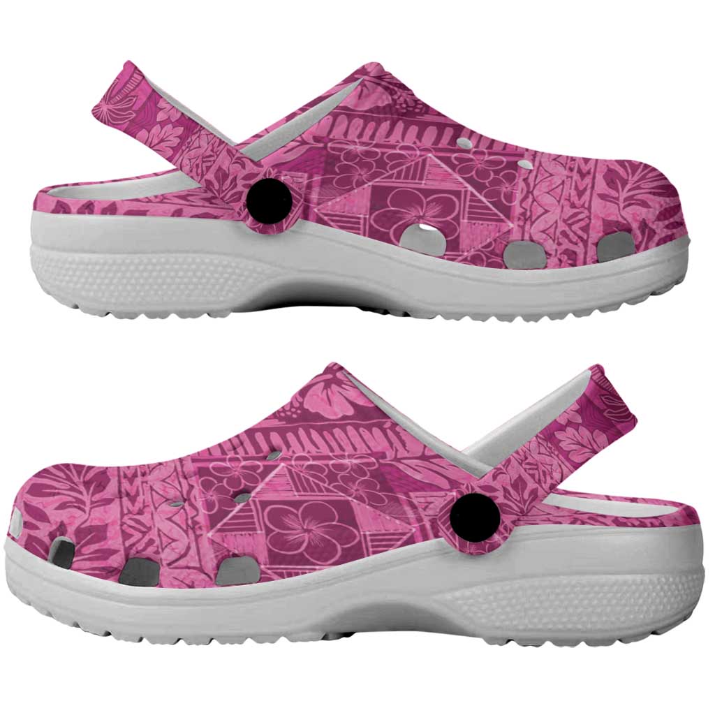 Hawaii Rainforest Beach Tropical Flowers Clogs Shoes LT14 - Polynesian Pride