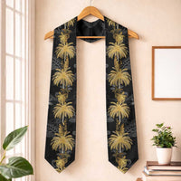 Hawaiian Honu And Surfboards Graduation Stole Gold Style