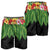 Hawaiian Hula Skirt Style Shorts for Men Tropical Flowers and Leaves - Polynesian Pride