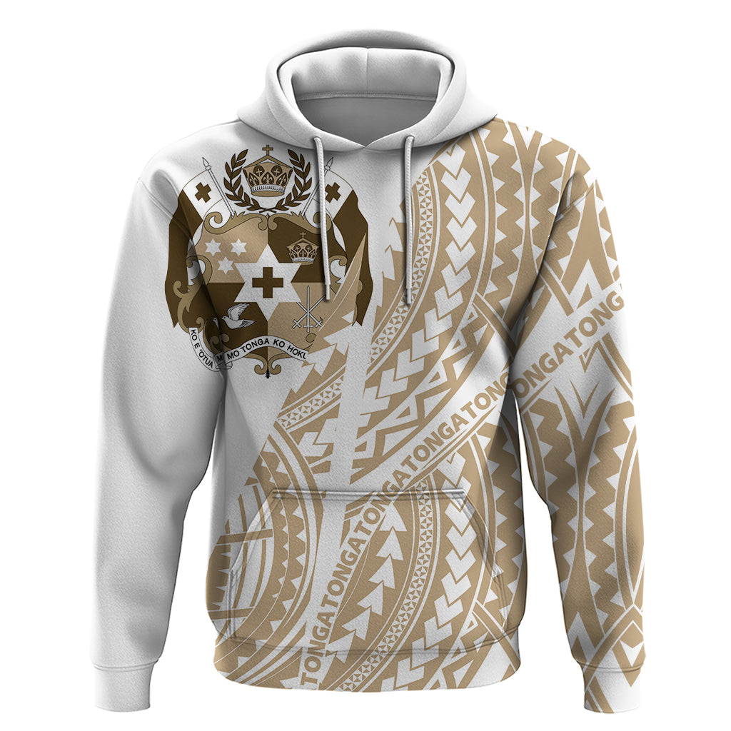 Tonga Hoodie Tonga Coat of Arms Parttern K2