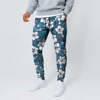 Karakarawa Bula Fiji Jogger Pants Fijian Tapa Seamless Hibiscus - Polynesian Pride