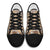 Khaki Palaka Hawaii Cowboy Low Top Shoes Puakenikeni Lei Paniolo Papale Seamless Vibes - Polynesian Pride