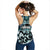 Kia Ora New Zealand Women Racerback Tank Aotearoa Proud Maori Paua Shell Silver Fern - Polynesian Pride