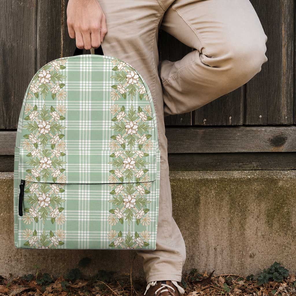 Liko Kukui Hawai'i Palaka Squares Maile Leaf Backpack Flowers Hawaiian Quilt Patterns