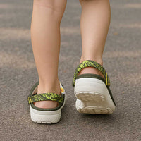Lime Green Tropical Plumeria With Galaxy Polynesian Art Clogs Shoes