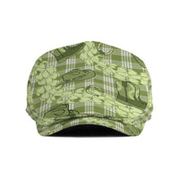 Lime Palaka Hawaii Cowboy Jeff Hat Puakenikeni Lei Paniolo Papale Seamless Vibes - Polynesian Pride