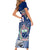Custom Samoa Rugby Family Matching Short Sleeve Bodycon Dress and Hawaiian Shirt Toa Samoa Myriad Patterns LT01 - Polynesian Pride