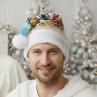 Hawaii Golf Christmas Santa Hat Mele Kalikimaka Funny Golfer Santa - Polynesian Pride