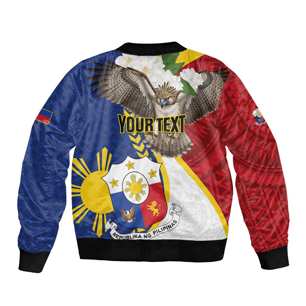Personalized Philippines Bomber Jacket Filipino Araw ng Kalayaan