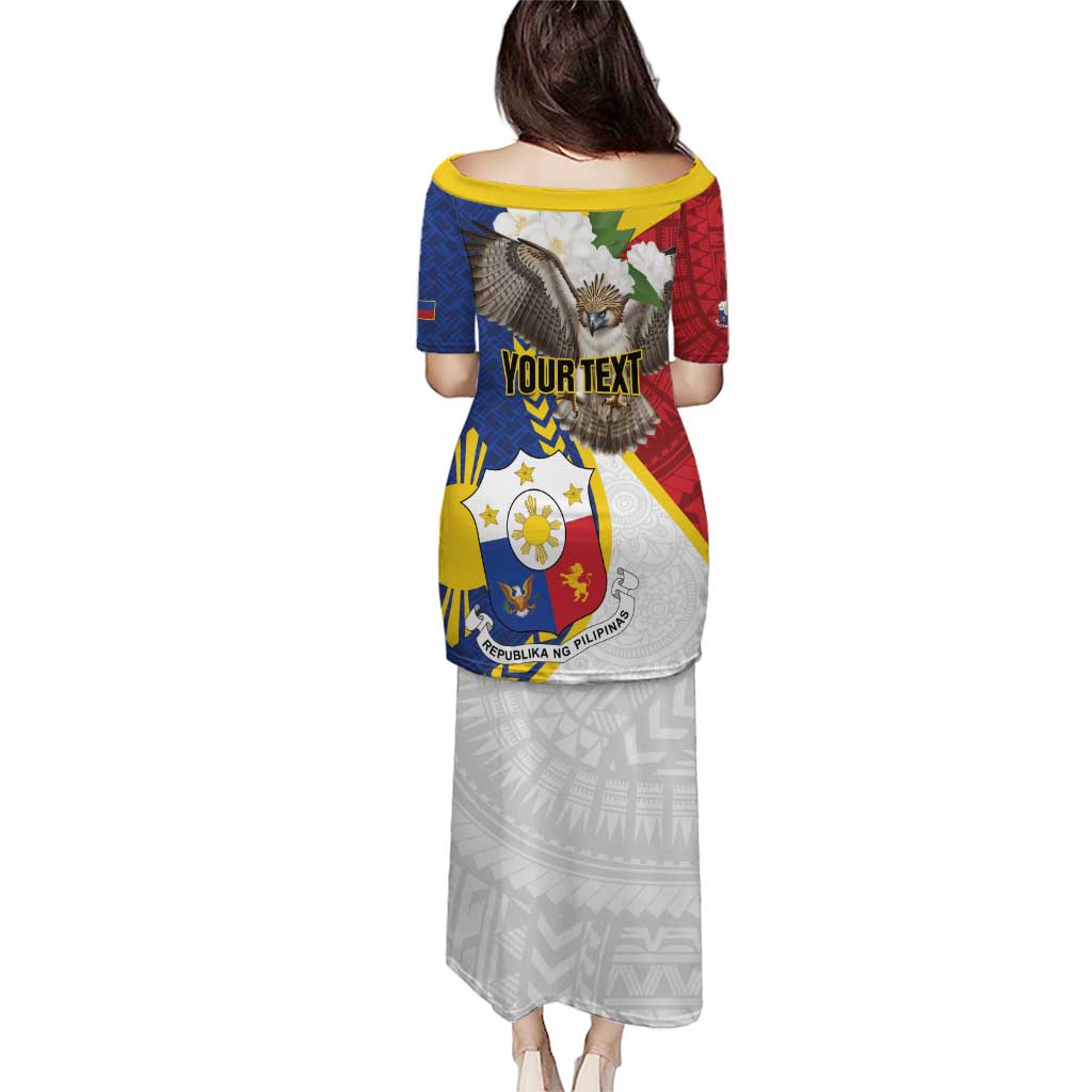 Personalized Philippines Family Matching Puletasi and Hawaiian Shirt Filipino Araw ng Kalayaan LT01 - Polynesian Pride