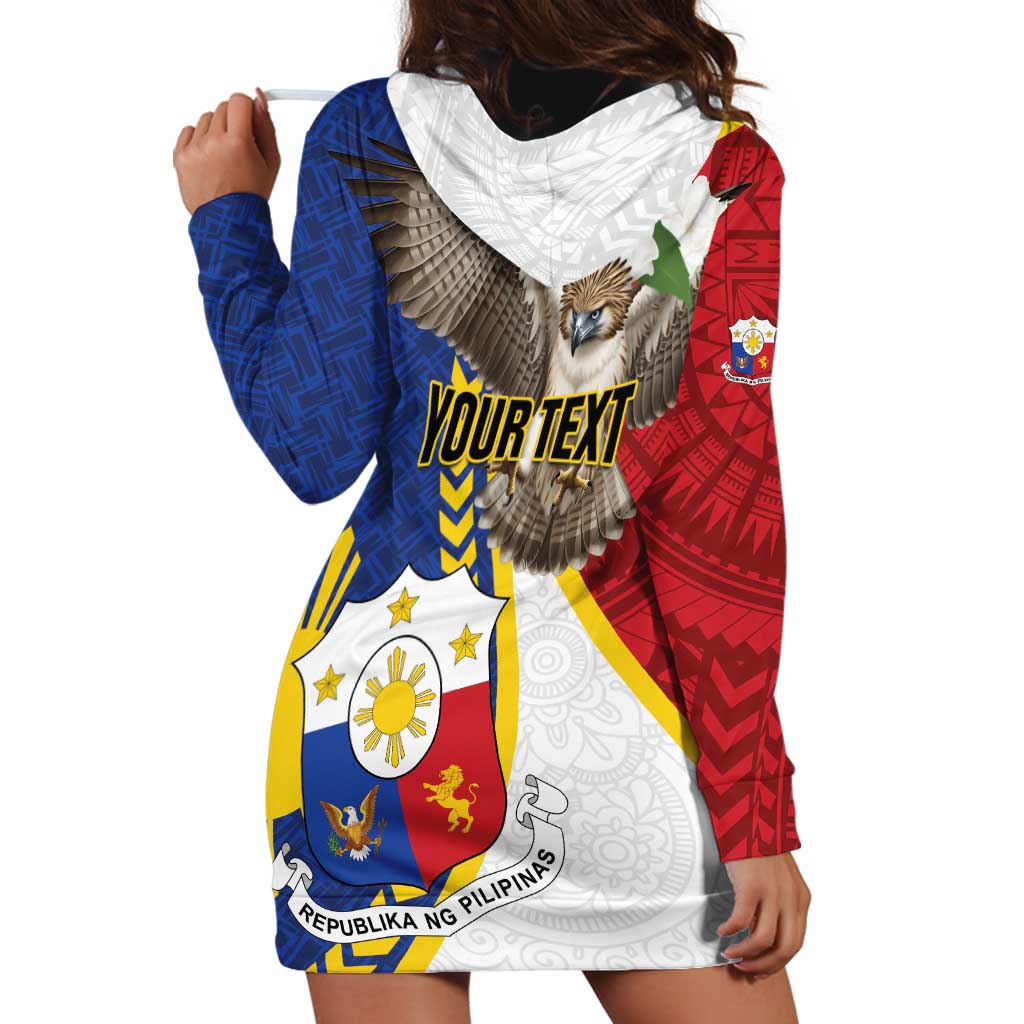 Personalized Philippines Hoodie Dress Filipino Araw ng Kalayaan