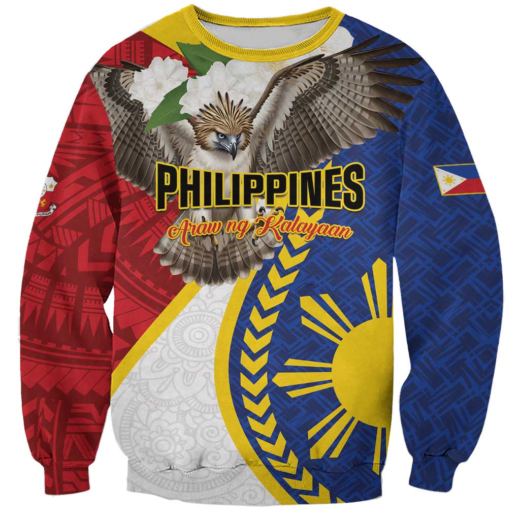 Personalized Philippines Sweatshirt Filipino Araw ng Kalayaan