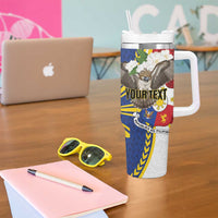 Personalized Philippines Tumbler With Handle Filipino Araw ng Kalayaan