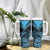 New Zealand Tumbler With Handle Aotearoa Blue Maori Kiwi Blue Fern