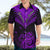 Personalised Aotearoa Hawaiian Shirt Maori Kiwi Purple Fern LT01 - Polynesian Pride