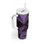 Aotearoa Tumbler With Handle Maori Kiwi Purple Fern