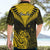 Personalised Aotearoa Hawaiian Shirt Maori Kiwi Yellow Fern LT01 - Polynesian Pride