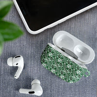Hibiscus Bloom Island Tribal Waves AirPods Case Green Polynesian Pattern LT01 - Polynesian Pride