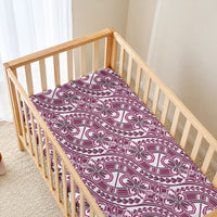 Hibiscus Bloom Island Tribal Waves Baby Bed Cover Pink Polynesian Pattern LT01 - Polynesian Pride