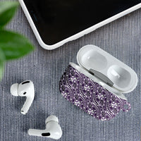 Hibiscus Bloom Island Tribal Waves AirPods Case Purple Polynesian Pattern LT01 - Polynesian Pride