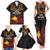 Papua New Guinea Bird of Paradise Family Matching Tank Maxi Dress and Hawaiian Shirt 16 September 1975 Independence Day Anniversary