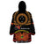 Papua New Guinea Bird of Paradise Wearable Blanket Hoodie 16 September 1975 Independence Day Anniversary