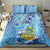 Tuvalu mo te Atua Bedding Set Tuvalu Dolphin Polynesian Pattern