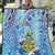 Tuvalu mo te Atua Quilt Tuvalu Dolphin Polynesian Pattern