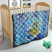 Tuvalu mo te Atua Quilt Tuvalu Dolphin Polynesian Pattern