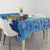 Tuvalu mo te Atua Tablecloth Tuvalu Dolphin Polynesian Pattern