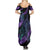 In September We Wear Teal And Purple Summer Maxi Dress Magic Ribbon Semicolon