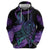 In September We Wear Teal And Purple Zip Hoodie Magic Ribbon Semicolon