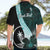 Chuuk Constitution Day Hawaiian Shirt Hibiscus Turquoise Pattern